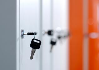 Key duplication in door